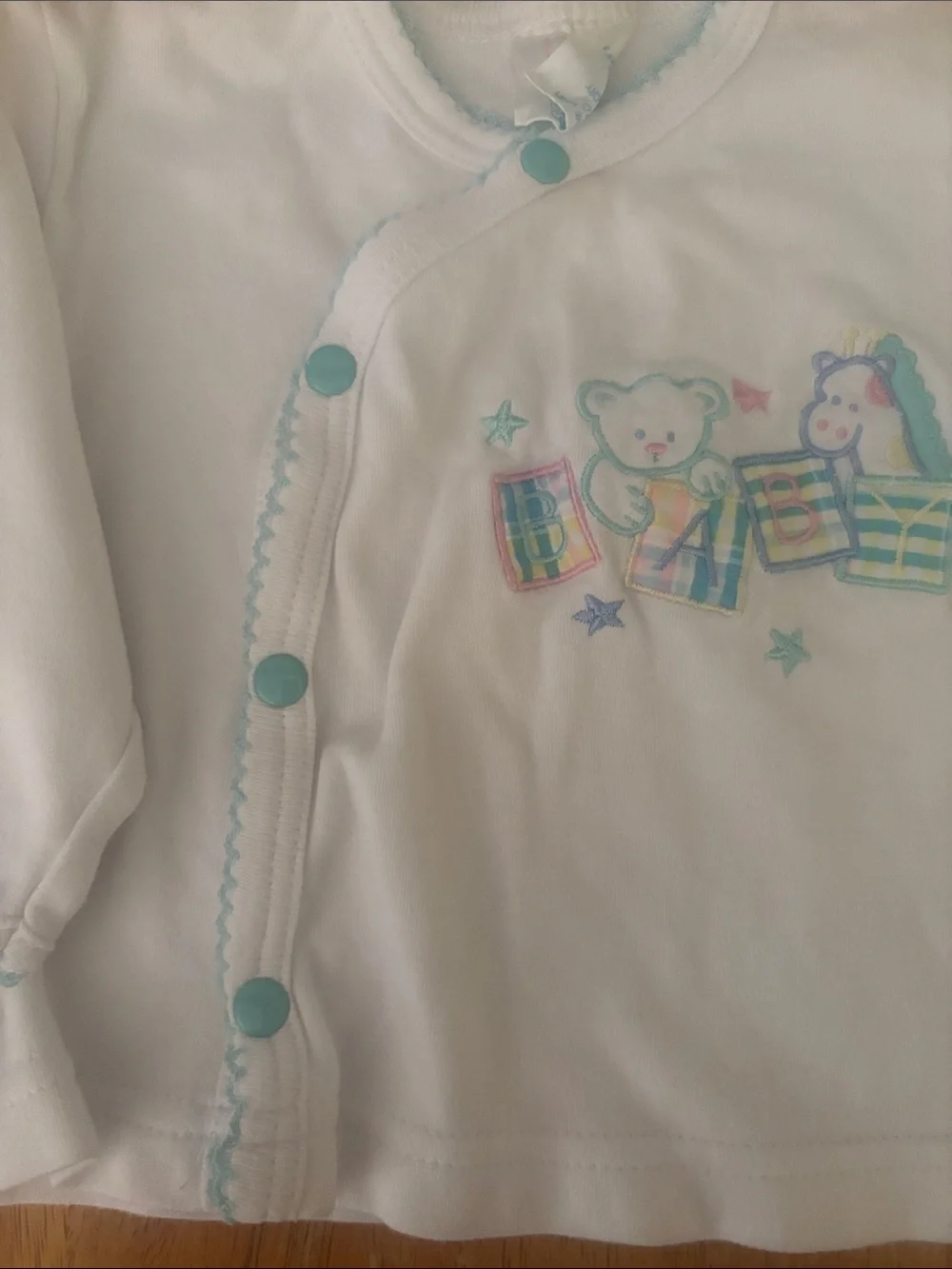 Vintage Baby Rageous Top and Hat Set 3-6 mo